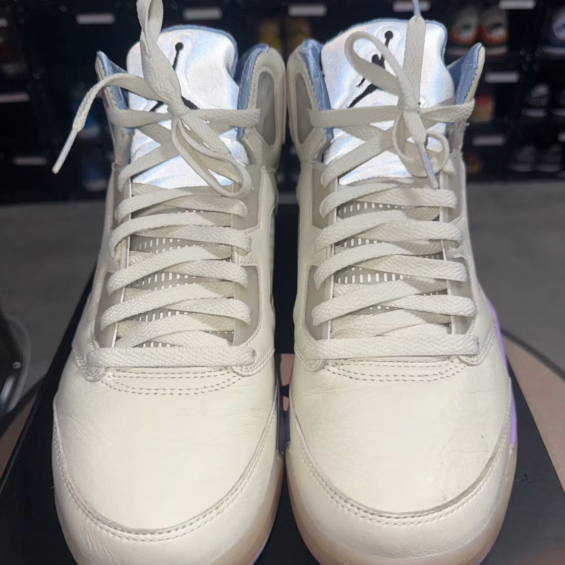 Used - Air Jordan 5 Retro DJ Khaled We The Best Sail - US M 8.5 - detail 1