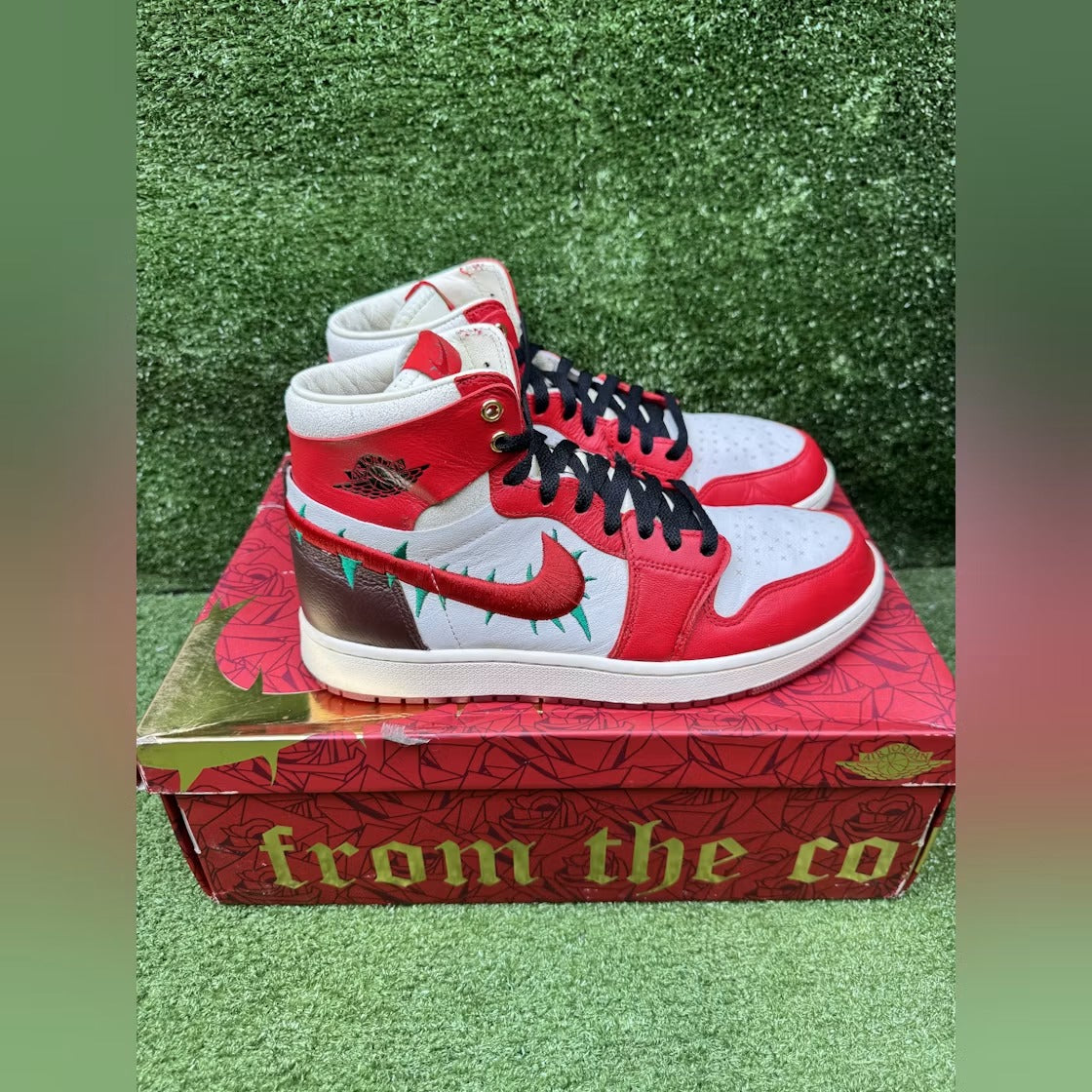 Used - Air Jordan 1 High Zoom Air CMFT 2 Teyana Taylor A Rose From Harlem (Women's) - US W 10.5 - detail 3