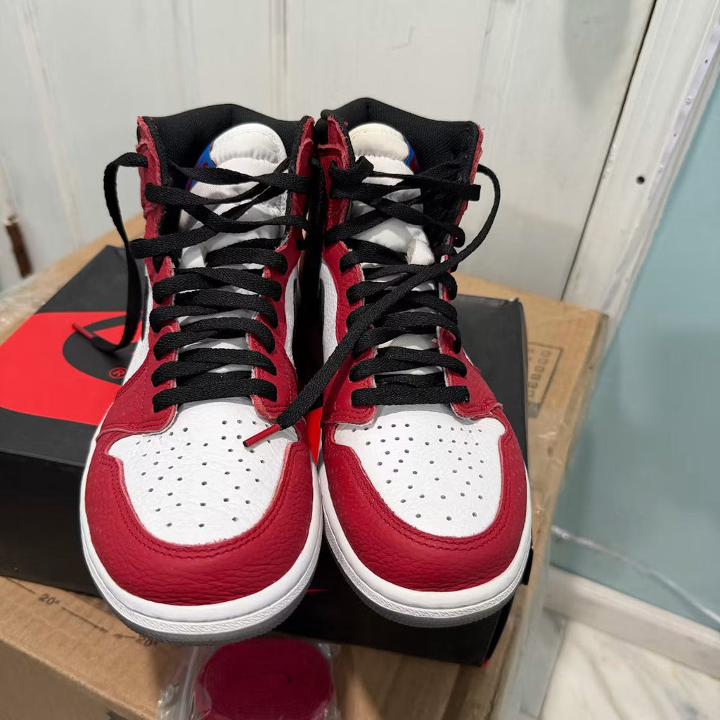 Used - Air Jordan 1 Retro High Spider-Man Origin Story - US M 9.5 - detail 2
